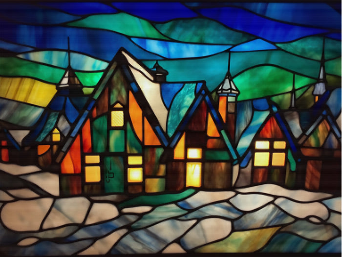 Arctic Aurora Borealis Village