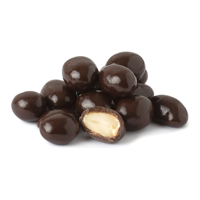 Belgian Dark Chocolate Covered Peanuts Candy - 10 LB