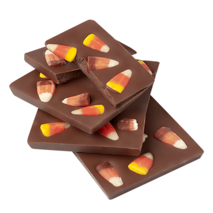 Candy Corn Chocolate Bark Candy - 5 LB