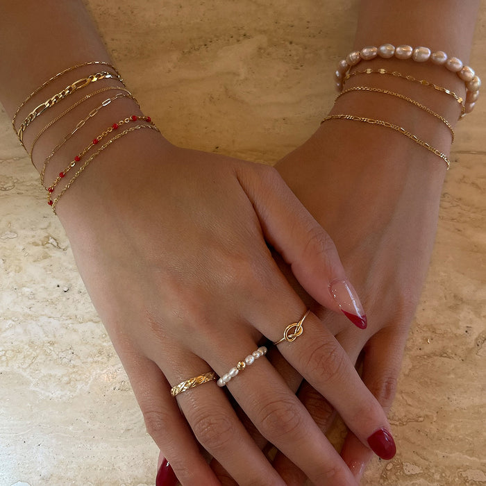 Cherry Candy Chain Bracelet