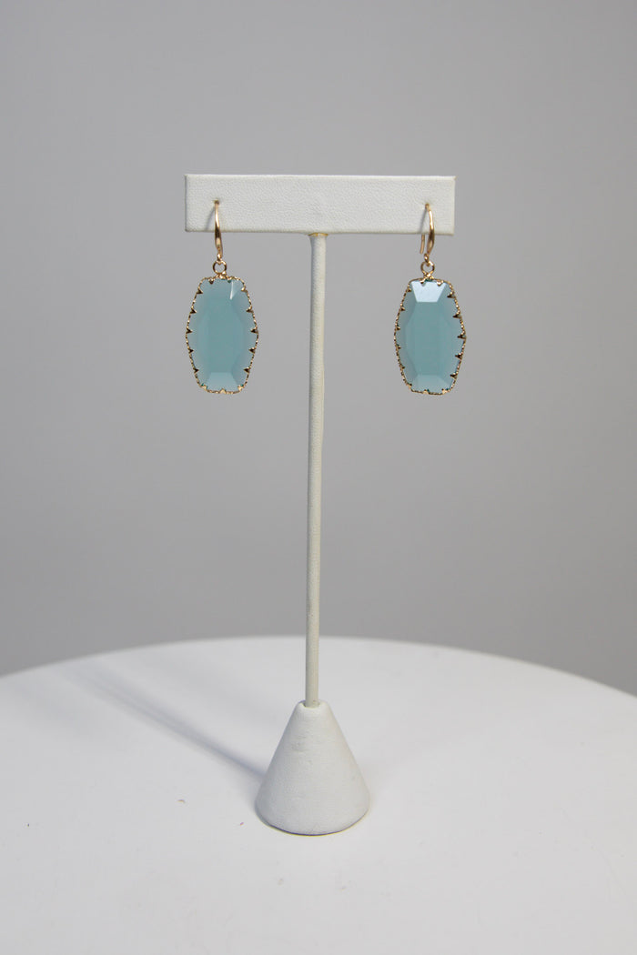 Classic Crystal Drop Earrings