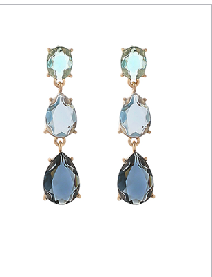 Color Glow Drop Earrings