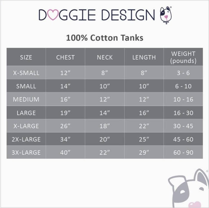 Doggie Design Tee's Conversation Hearts Valentines Raspberry Sorbet Dog Shirt