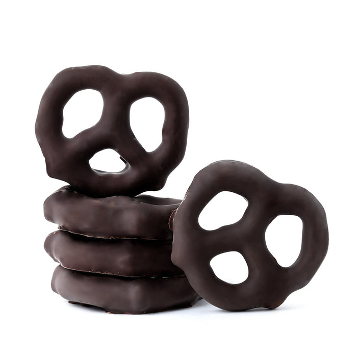 Dark Chocolate Covered Mini Pretzel Snacks - 15 LB