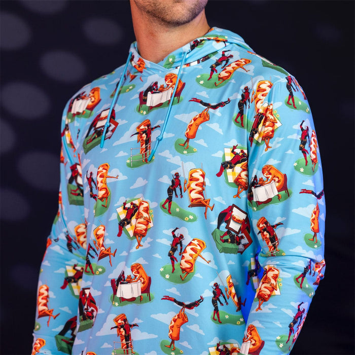 RSVLTS Marvel Performance Hoodie Deadpool "Chimichanga Dreams" – Performance Hoodie