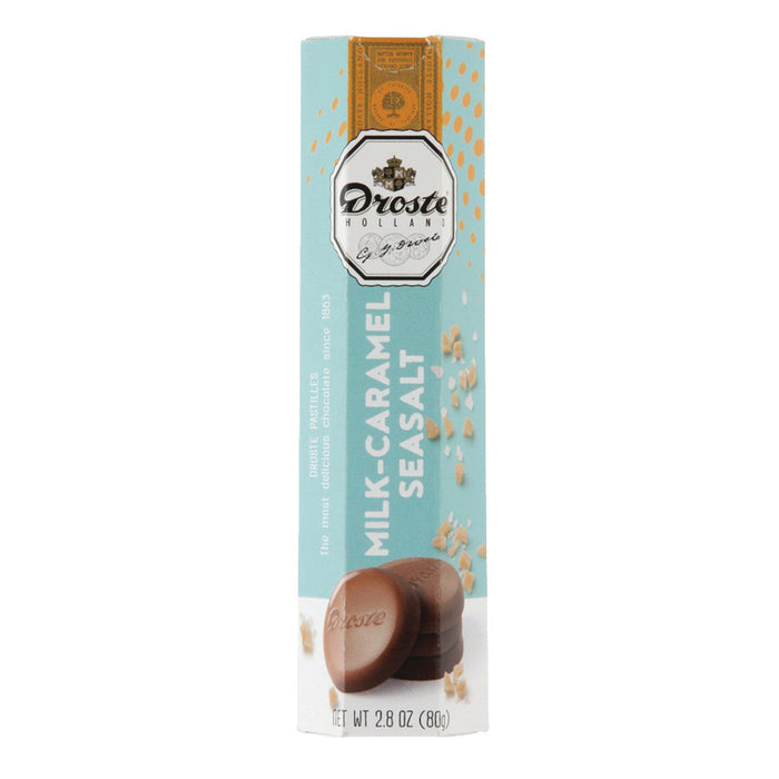 Droste Sea Salt Caramel Pastilles Candy - 12 Count