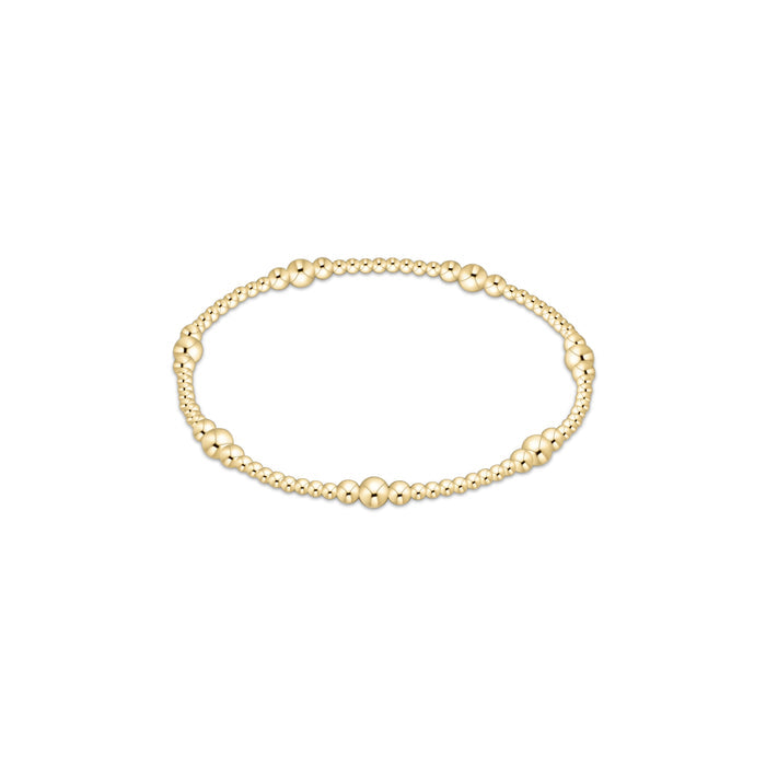 Enewton - Purpose Gold 4mm Bead Bracelet - Findlay Rowe Designs