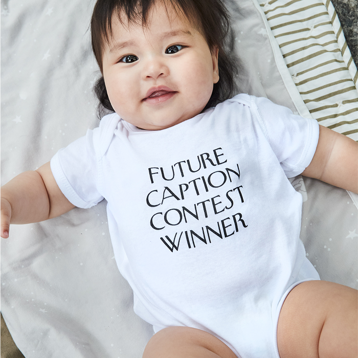 Future Caption Contest Winner Onesie