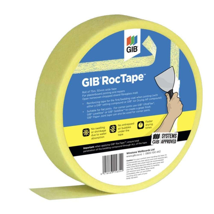 GIB RocTape Heavy Duty Joint Tape 50mm x 75m Roll