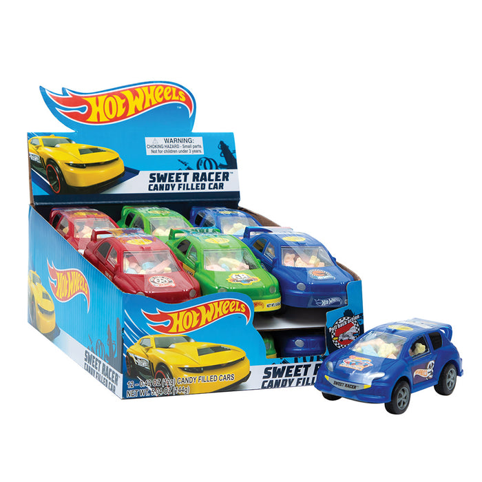 Hot Wheels Sweet Racer Candy - 12 Count