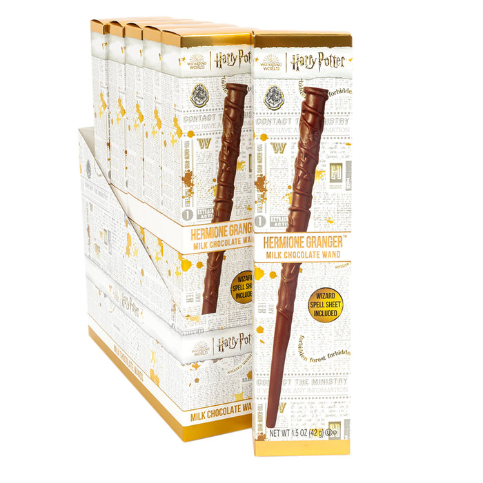Jelly Belly Hermione Chocolate Wand Candy - 12 Count