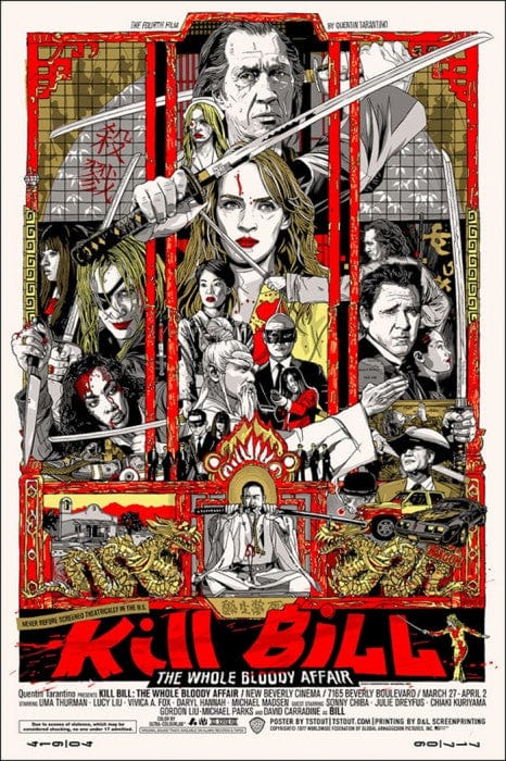 Kill Bill Tyler Stout poster