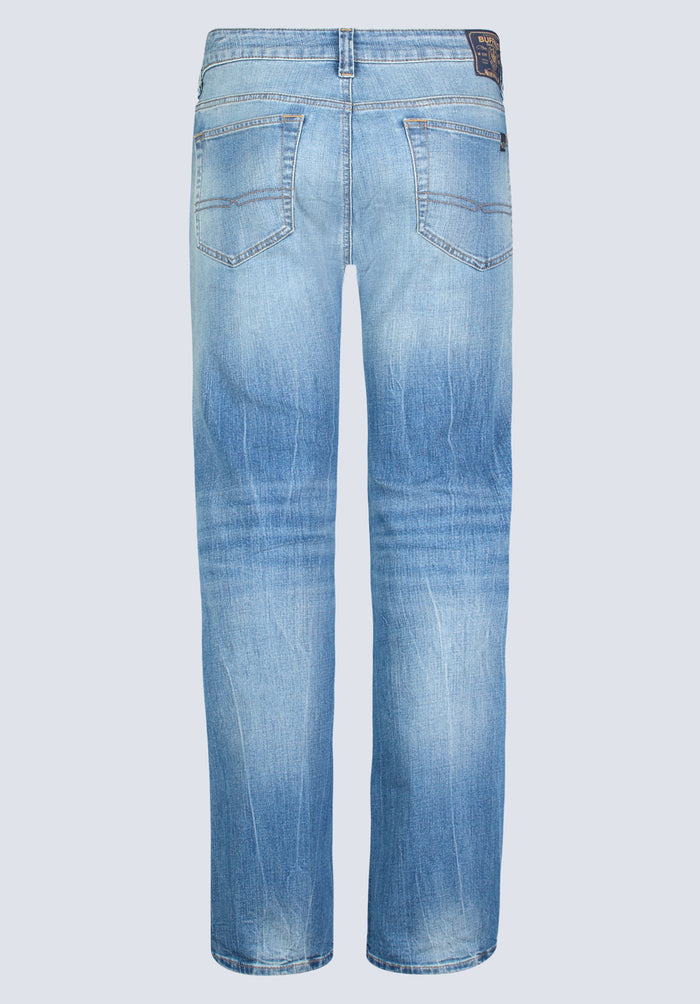 Buffalo Men Jeans Navy Denim Denim Pants Stretch