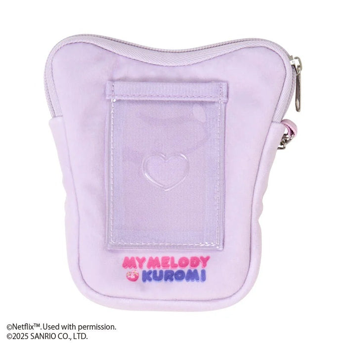 Kuromi Mini Card Case (My Melody & Kuromi Netflix Series) Accessory Japan Original