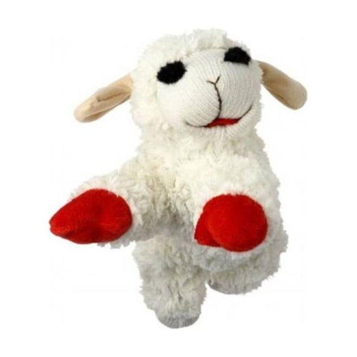 Multipet dog toys Lamb Chop Plush Dog Toy - 6"