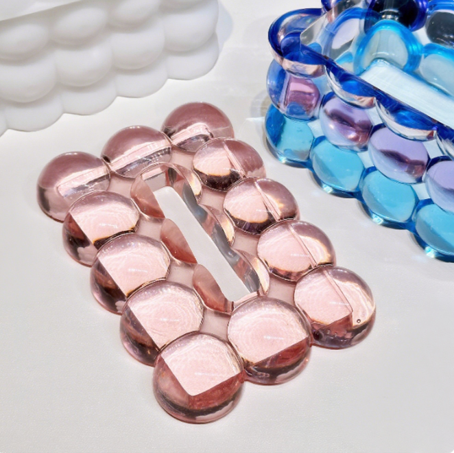 Large Capacity Bubble Tissue Organizer Resin Molds