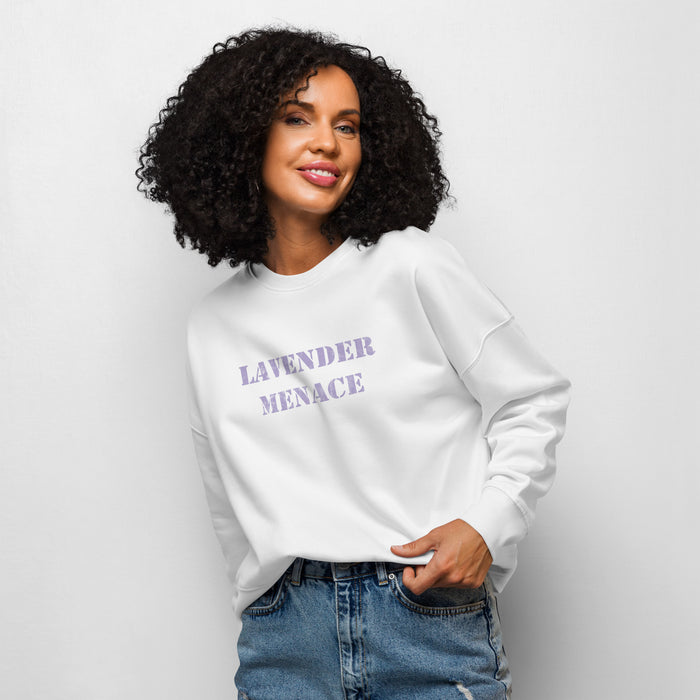 Lavender Menace Femme Sweatshirt