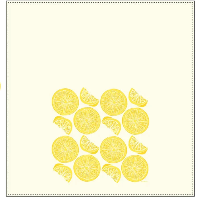 Lemons Tea Towel