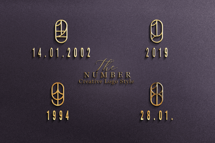Logo Design - Number Creative Style