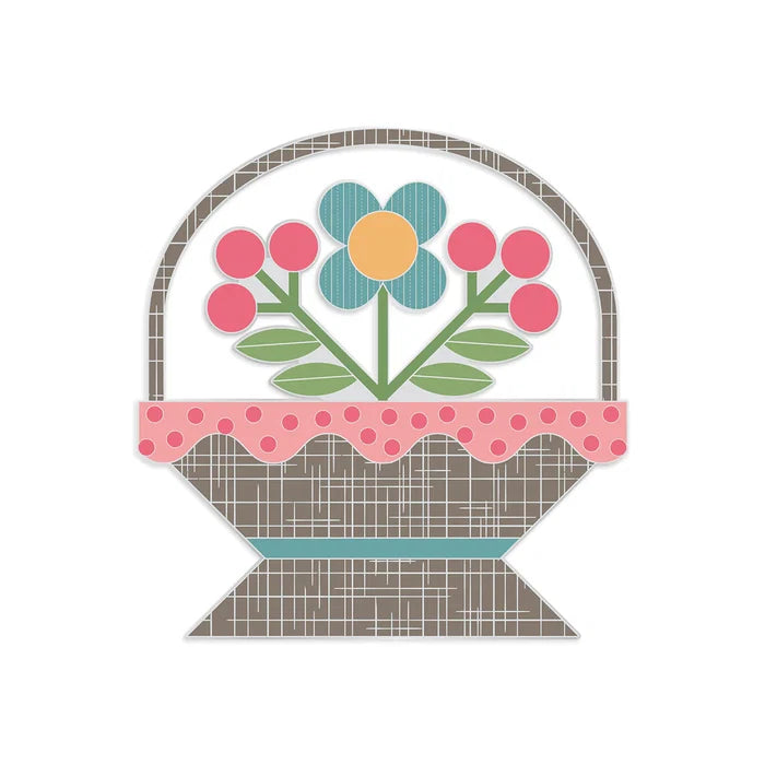 Lori Holt Flower Basket Needle Minder