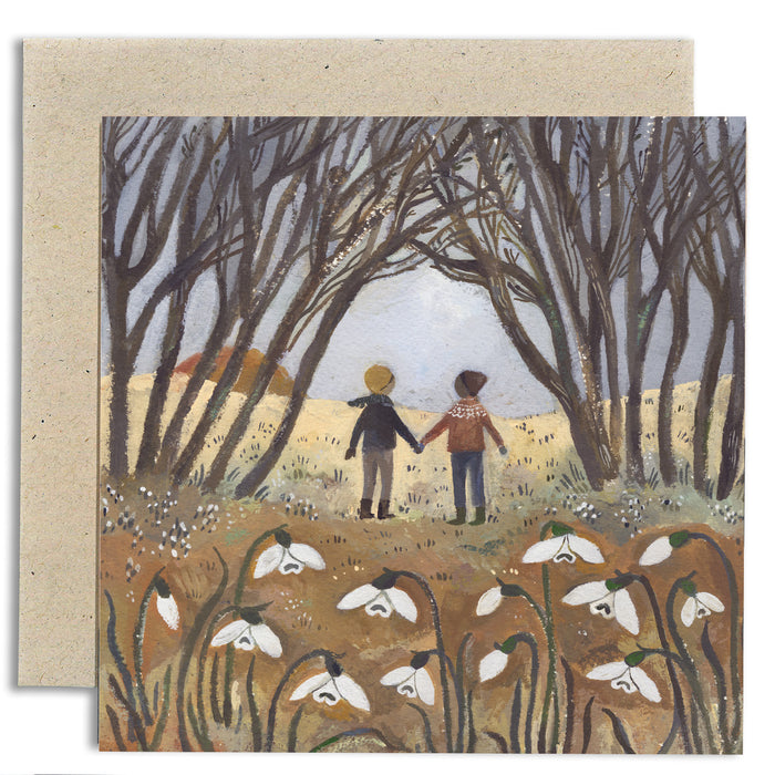 Love in the Snowdrops Card