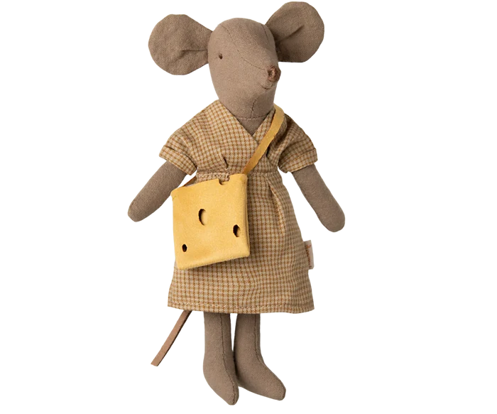 Maileg Mum Mouse, Light Brown