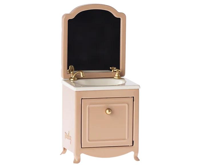 Maileg Sink Dresser w Mirror, Mouse - Multiple Options
