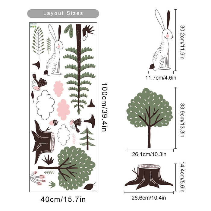 Bunny & Tree'