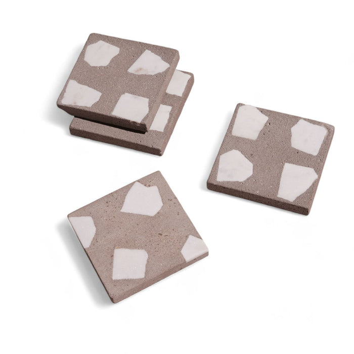 Piso Coasters (Set of 4) - detail view showing craftsmanship