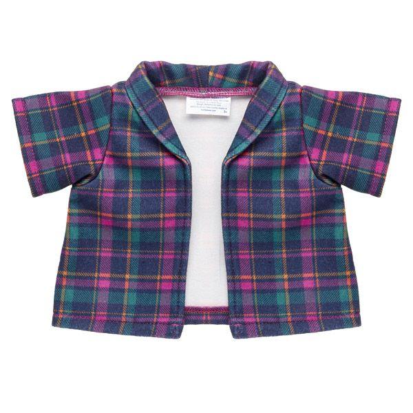 Plaid Jacket - Build-A-Bear Workshop Australia