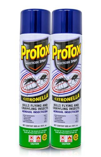 Protox Insect Repellant 2 Units/ 600 ml Protox Aerosol Insecticide contains a new superior formula that is effective against both flying and crawling insects-332423 Hannah's Variety Store