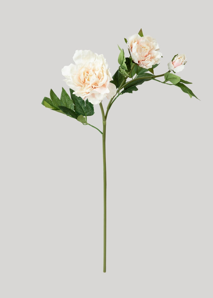 Real Touch Peony Flowers in Soft Pink - 26" - Sweet Water Decor - faux flower