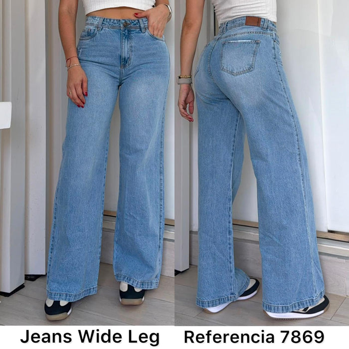 Ref. 7869 PN DAMA JEANS BOTA RECTA PREMIUM