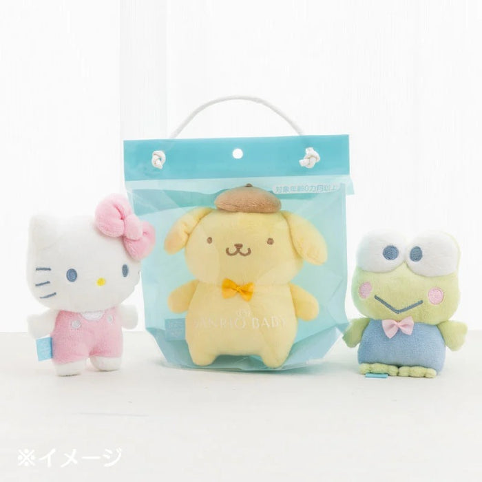 Sanrio Baby Keroppi Mini Mascot Chime Plush Kids Japan Original