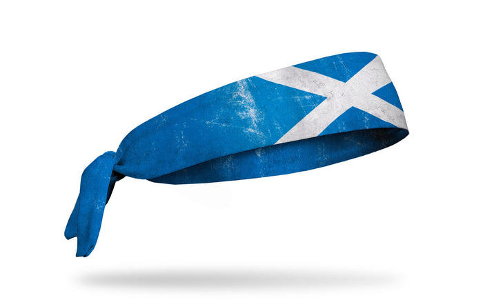 Scotland Grunge Flag Tie Headband - View 2