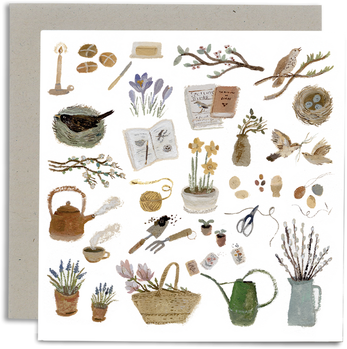 Spring Rituals Card