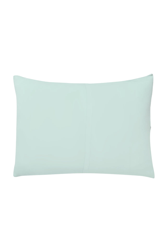 Envelope Closure on Kyte Baby Standard Pillowcase in Sage green