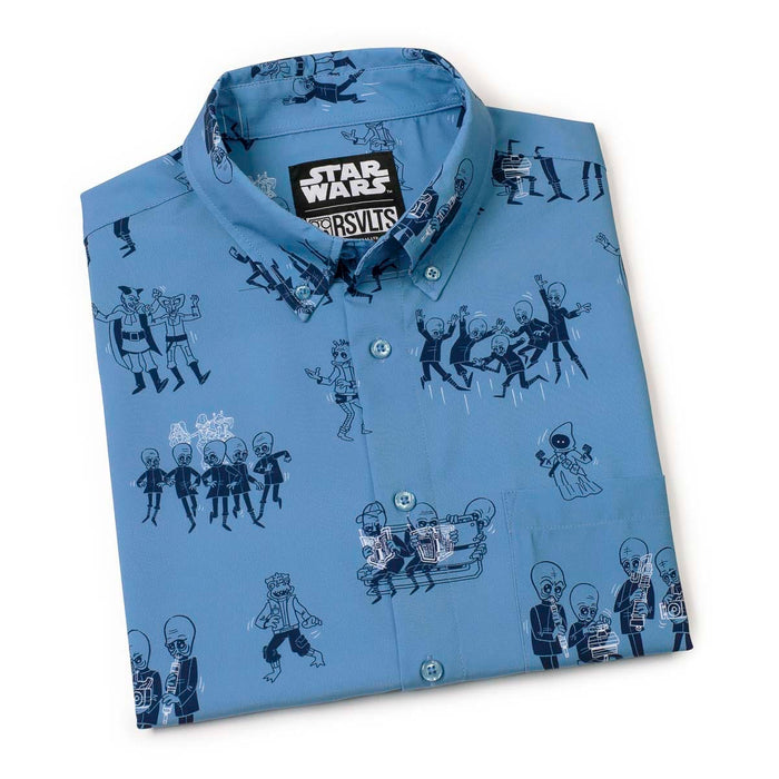 RSVLTS Star Wars Short Sleeve Shirt Star Wars™ "A Hard Day's Node" – KUNUFLEX Short Sleeve Shirt