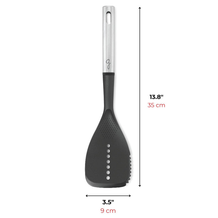 STARTFRIT 80117 Gourmet Steel Slotted Turner