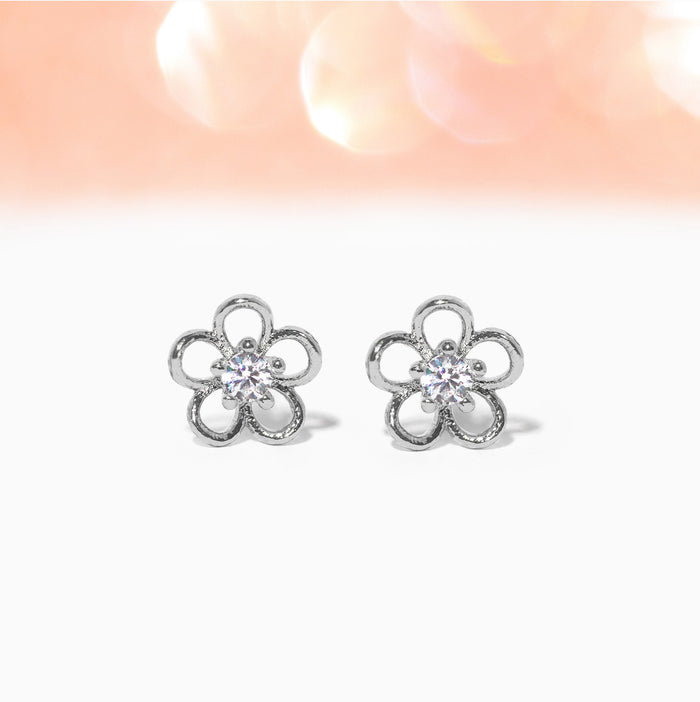Teeny Tiny Flower Studs