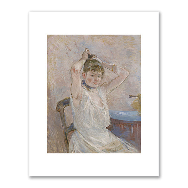 Berthe Morisot, The Bath, 1885-86, Sterling and Francine Clark Art Institute, Williamstown, MA. Fine Art Prints in various sizes by Museums.Co