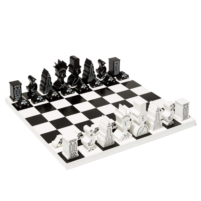 The Printworks x The New Yorker Chess Set
