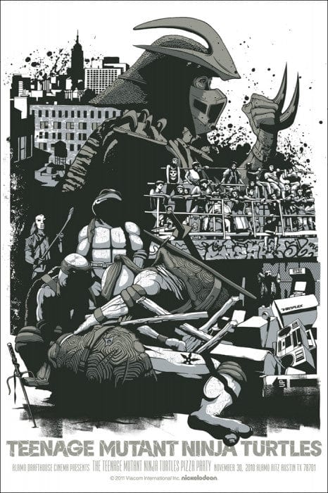 TMNT Variant Jeff Proctor poster