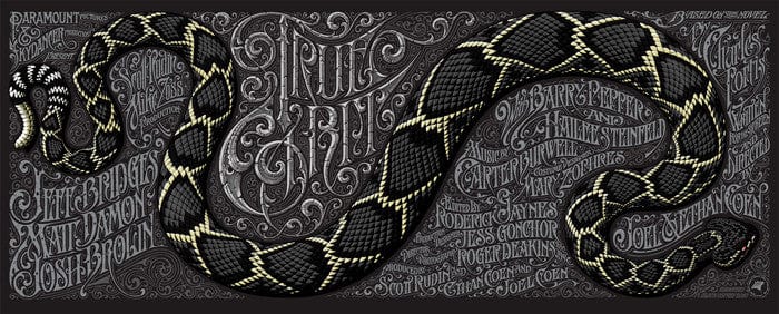 True Grit Variant Aaron Horkey poster