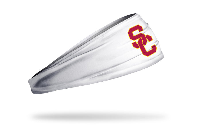 USC: Logo White Big Bang Lite Headband - View 2