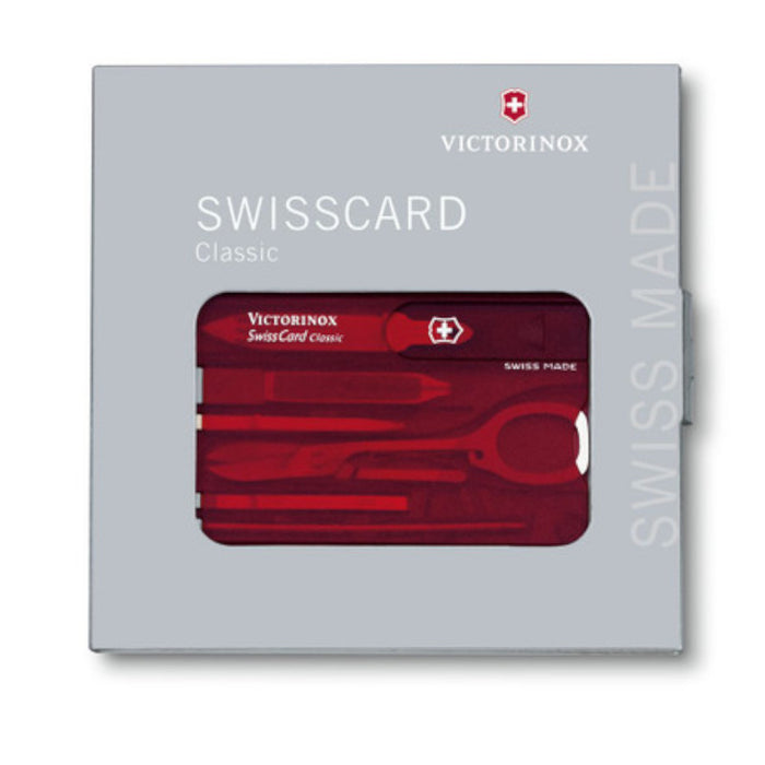 VICTORINOX 7100.T-X4 Swiss Army SwissCard Ruby