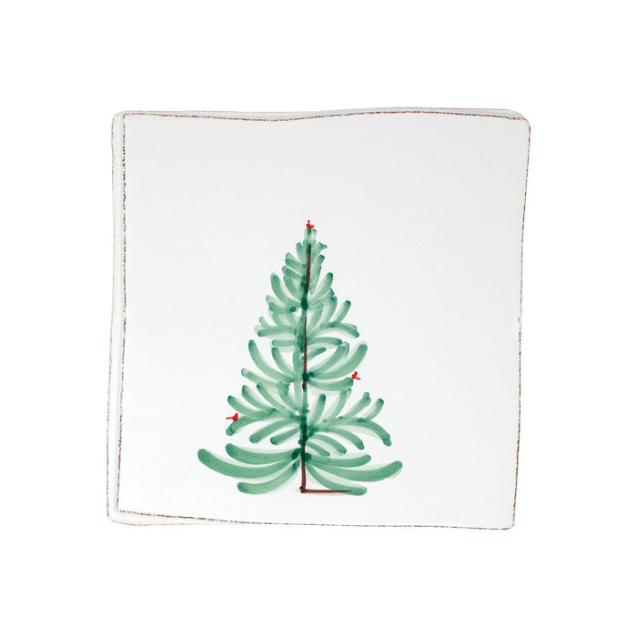 Vietri Lastra Holiday Trivet Dinnerware Vietri