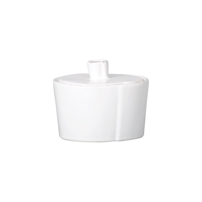 Vietri Lastra White Sugar Dinnerware Vietri