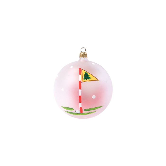 Vietri Old St. Nick Golfing Ornament Dinnerware Vietri
