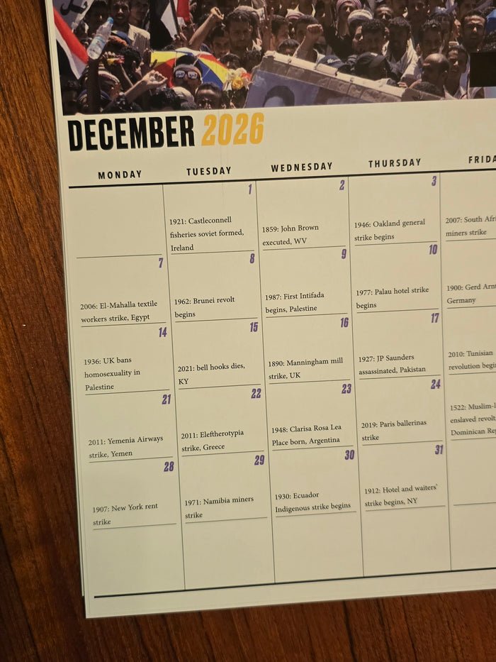 WCH 2026 Wall Calendar